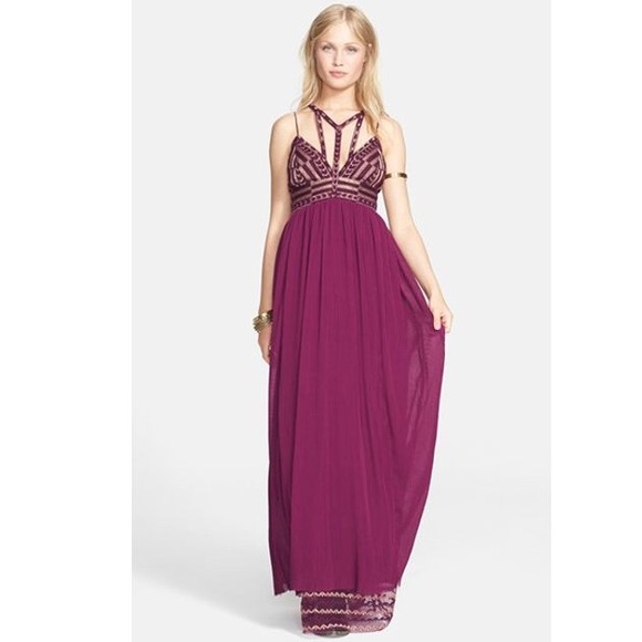 Free People Sacred Geometry Dress Formal Prom - Picture 1 of 8